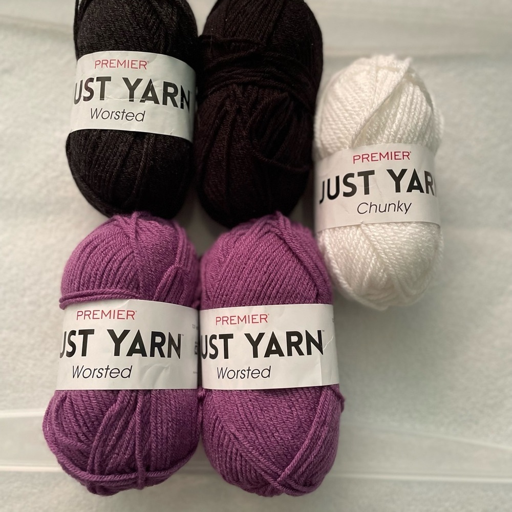 New 5 Pack Bundles Of Just Yarn Premier